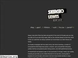 Sites similar to sergiolewisbodyshop.com