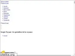 Sites similar to sergiovoyant.fr