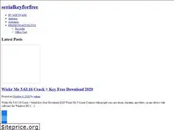 Sites similar to seriakkeyforfree.com