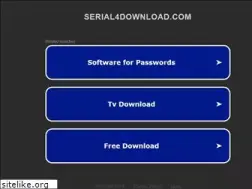 Sites similar to serial4download.com