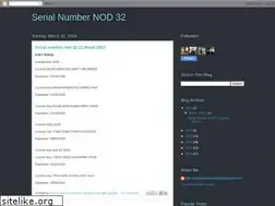 Sites similar to serialnumbernod32.blogspot.com
