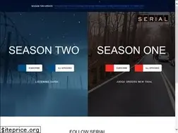Sites similar to serialpodcast.org