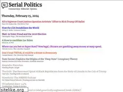 Sites similar to serialpolitics.com
