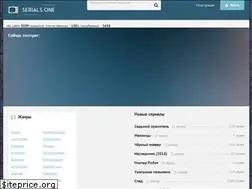 Sites similar to serials.one