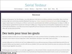 Sites similar to serialtesteur.fr