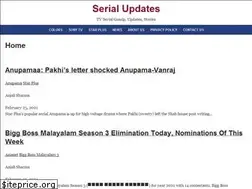 Sites similar to serialupdates.me