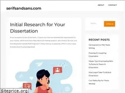 Sites similar to serifsandsans.com