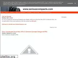 Sites similar to seriouscompacts.blogspot.com