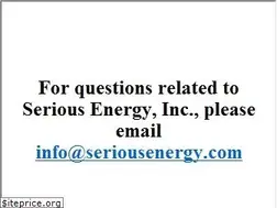 Sites similar to seriousenergy.com