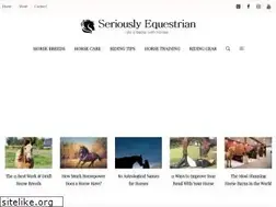 Sites similar to seriouslyequestrian.com