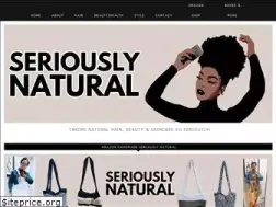 Sites similar to seriouslynatural.org