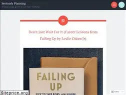 Sites similar to seriouslyplanning.com