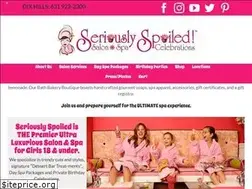 Sites similar to seriouslyspoiledsalonandspa.com