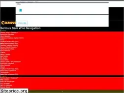 Sites similar to serioussam.wikia.com