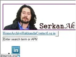 Sites similar to serkanakin.com.tr