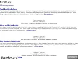 Sites similar to serkanulu.com