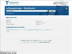 Sites similar to serlyfjaskra.is