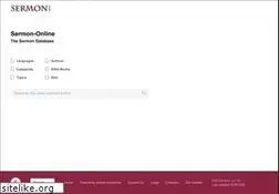 Sites similar to sermon-online.com