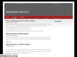 Sites similar to sermonsforyou.co.uk