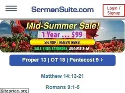 Sites similar to sermonsuite.com