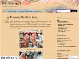 Sites similar to seronoknyabelajar.wordpress.com