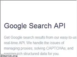 Sites similar to serpapi.com