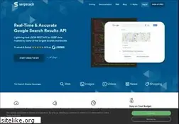Sites similar to serpstack.com