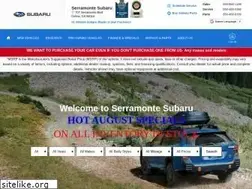 Sites similar to serramontesubaru.com