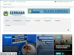 Sites similar to serrana.sp.gov.br