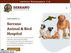 Sites similar to serranoanimalandbirdhospital.com