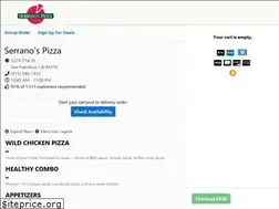 Sites similar to serranospizzasanfran.com