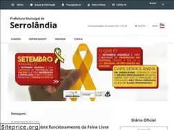 Sites similar to serrolandia.ba.gov.br
