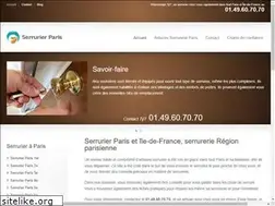 Sites similar to serrurerieparis.fr