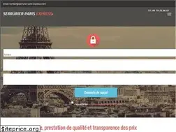 Sites similar to serrurier-paris-express.com