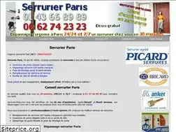 Sites similar to serrurier-paris.com