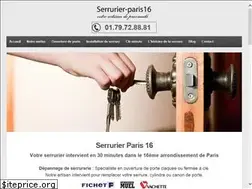 Sites similar to serrurier-paris16.eu