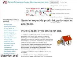 Sites similar to serrurier-parispascher.fr