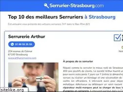 Sites similar to serrurier-strasbourg.com