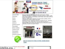 Sites similar to serrurier75003.fr