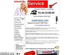 Sites similar to serrurier75007.fr