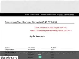 Sites similar to serrurierconseils.com