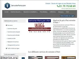 Sites similar to serrurierparis.com
