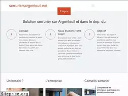 Sites similar to serruriersargenteuil.net