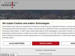 Sites similar to sersheim.de