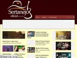 Sites similar to sertanejooficial.com.br