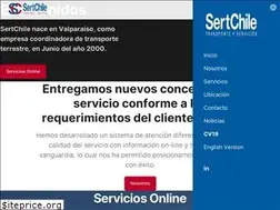 Sites similar to sertchile.cl