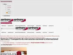 Sites similar to sertrans.es