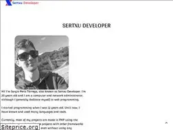 Sites similar to sertxu.dev
