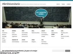 Sites similar to seruniversitario.com