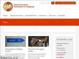 Sites similar to servatius-siegburg.de